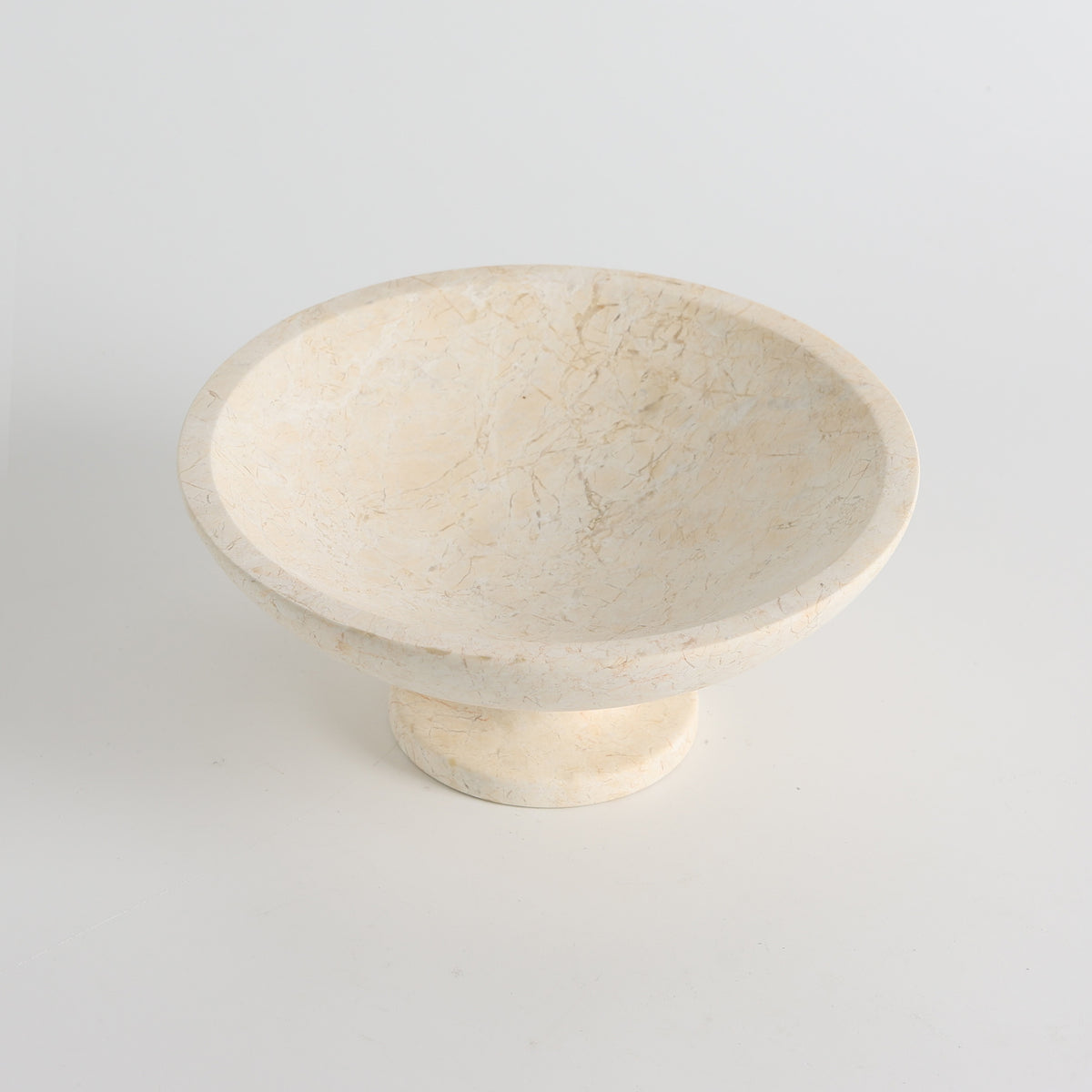 Savannah Stone Pedestal Bowl
