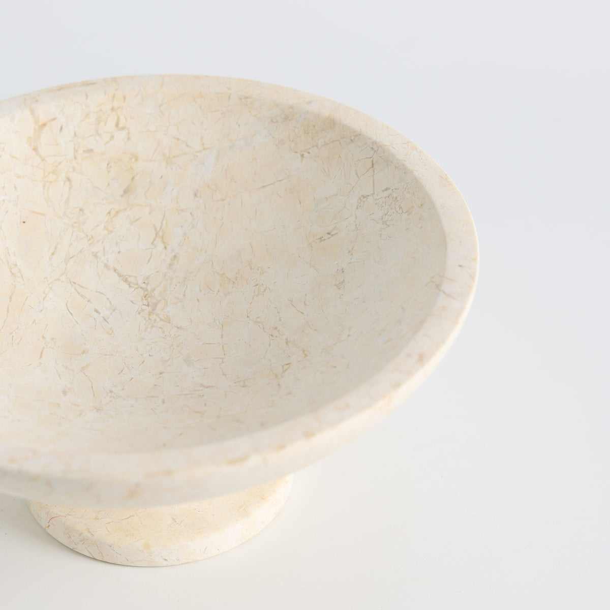 Savannah Stone Pedestal Bowl