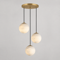 Load image into Gallery viewer, Savina Alabaster Chandelier
