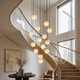 Load image into Gallery viewer, Savina Alabaster Chandelier
