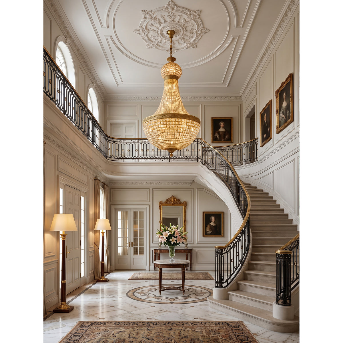 Savoy Crystal Chandelier