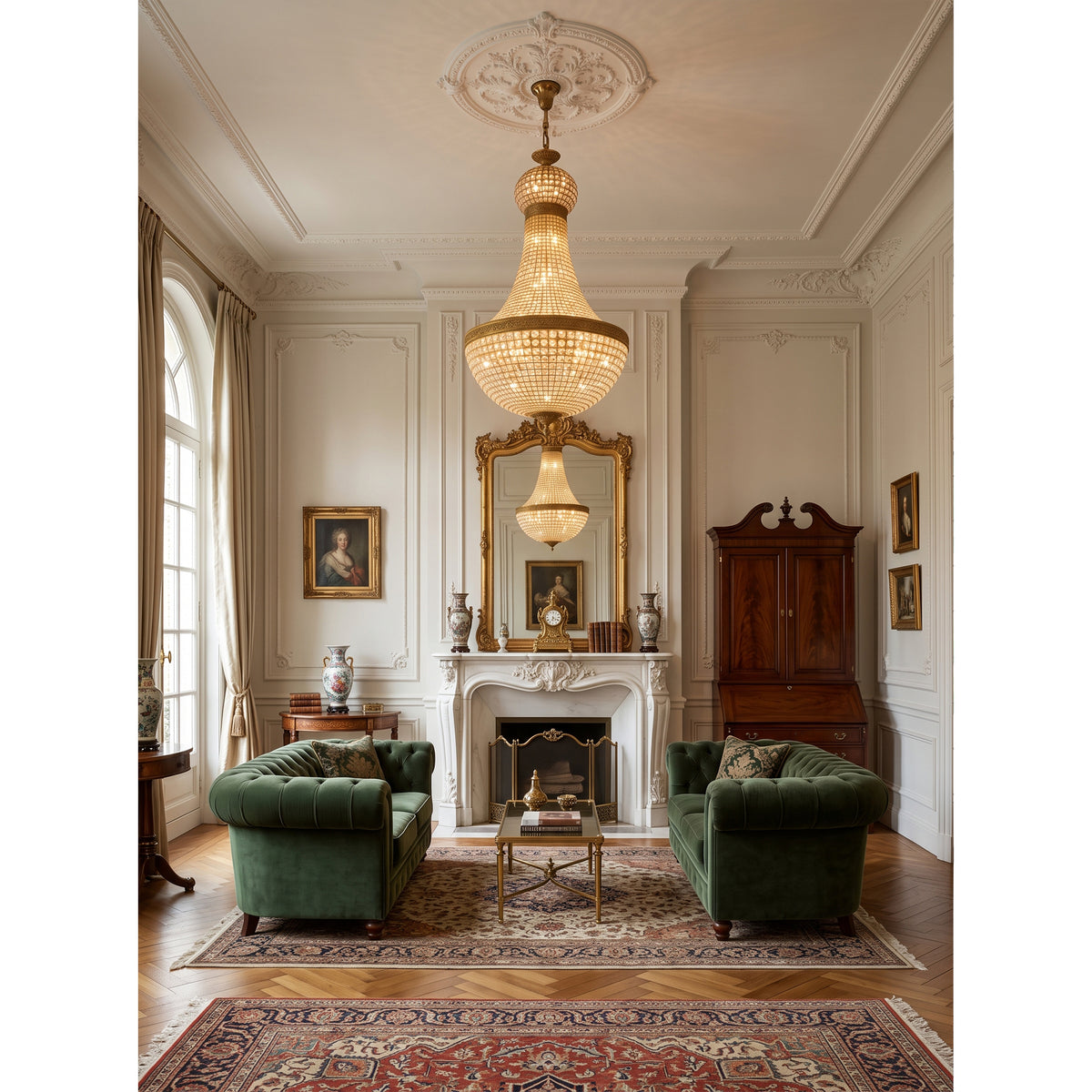 Savoy Crystal Chandelier