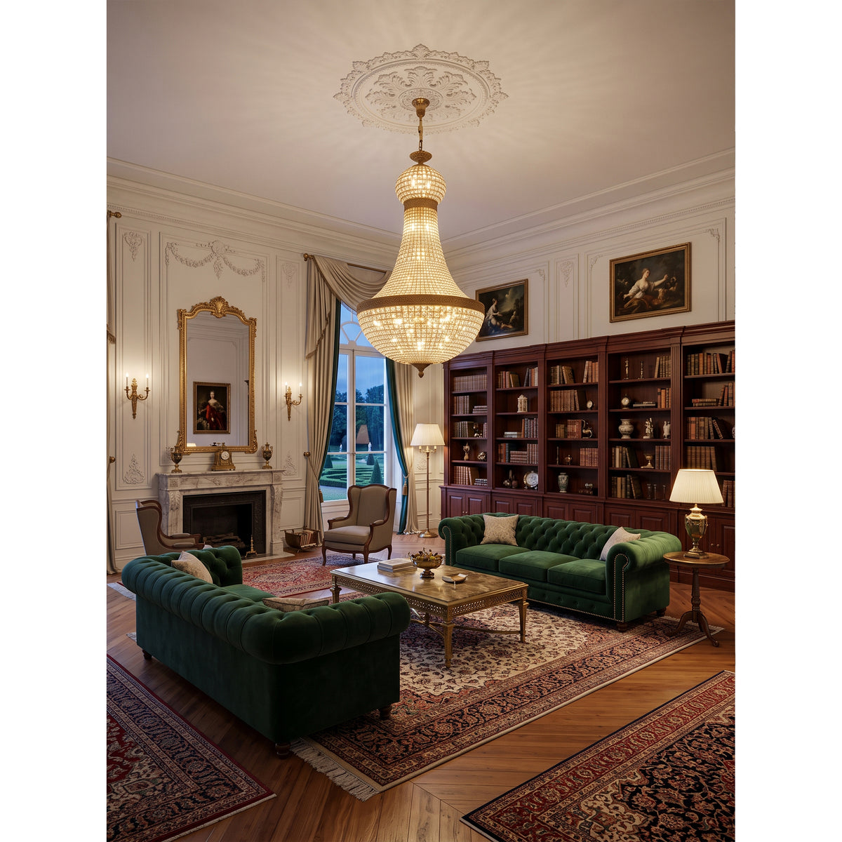 Savoy Crystal Chandelier