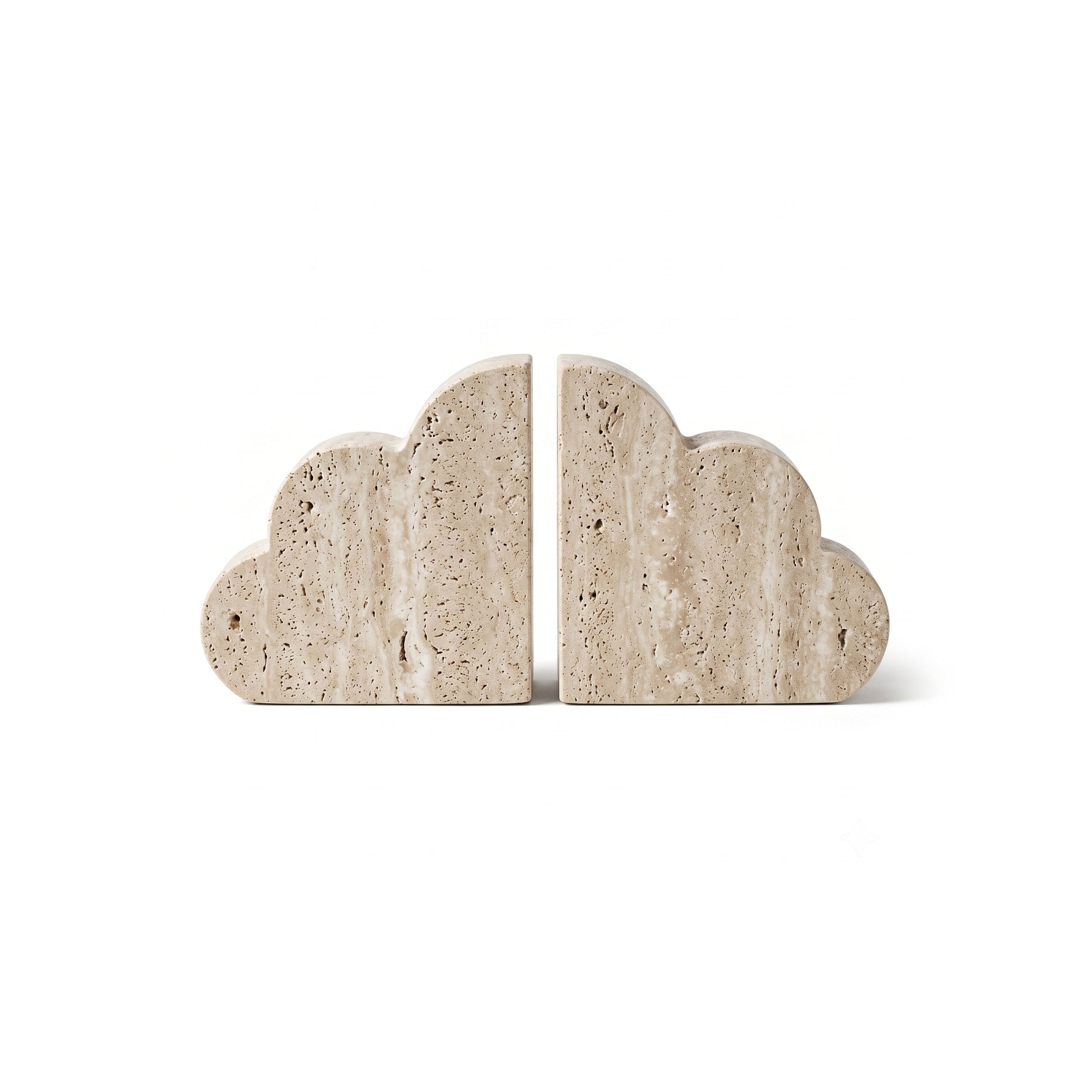 Scala Travertine Bookends