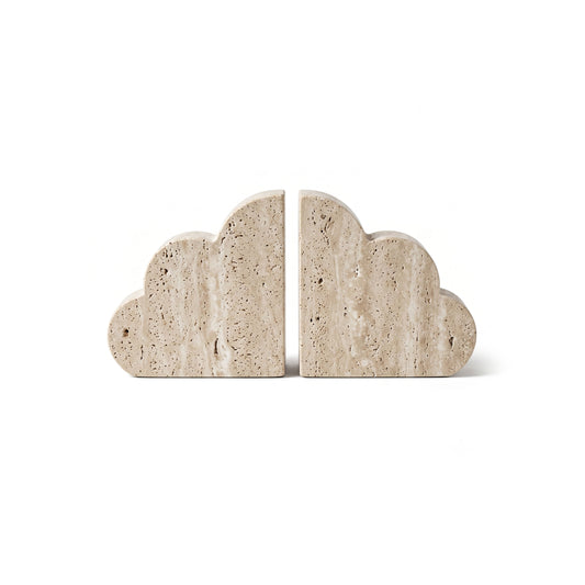 Scala Travertine Bookends