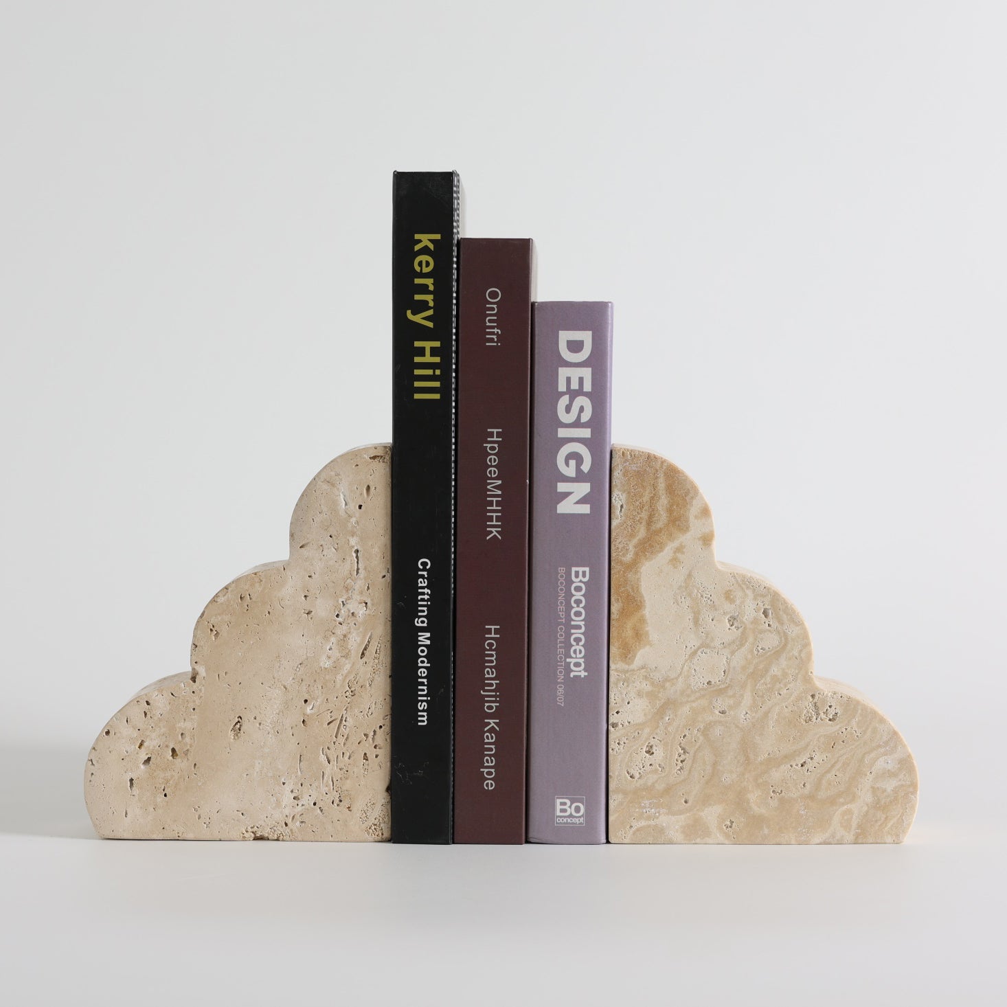Scala Travertine Bookends