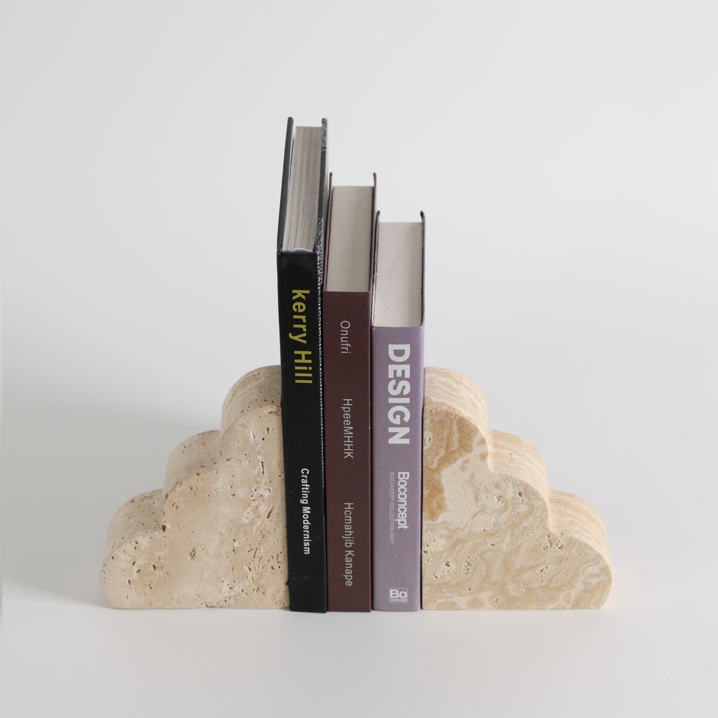 Scala Travertine Bookends