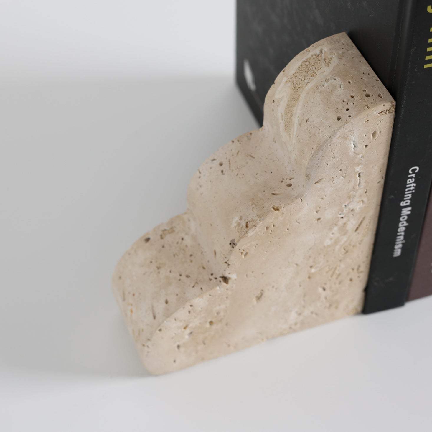 Scala Travertine Bookends
