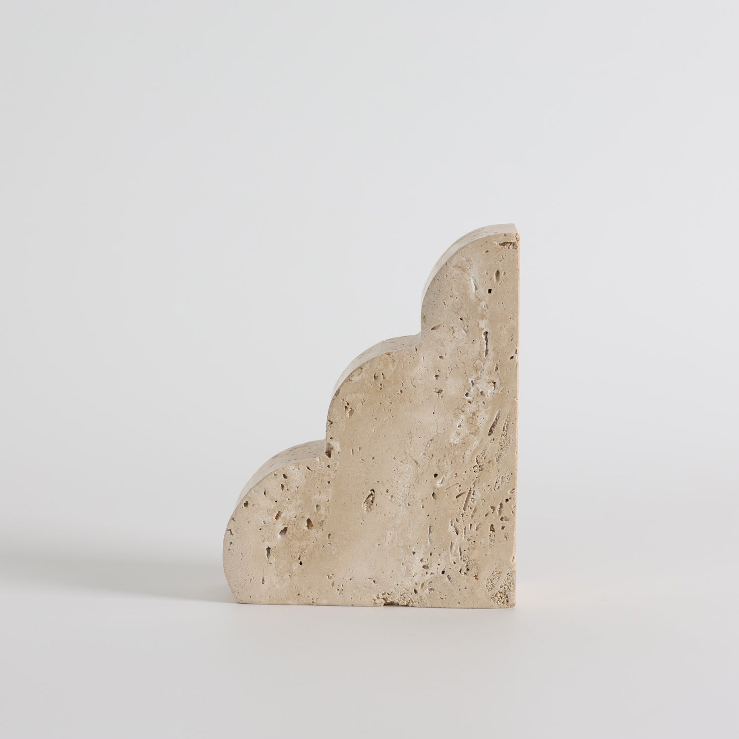 Scala Travertine Bookends