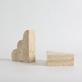 Bild in Galerie-Betrachter laden, Scala Travertine Bookends
