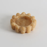 Scalloped Marble Catchall Dish