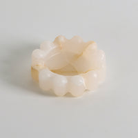 Scalloped Marble Catchall Dish