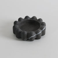 Scalloped Marble Catchall Dish