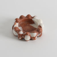 Scalloped Marble Catchall Dish