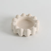 Scalloped Marble Catchall Dish