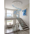 Load image into Gallery viewer, Schole Glass Fish Chandelier
