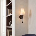Load image into Gallery viewer, Scoop Alabaster Wall Sconce
