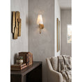 Load image into Gallery viewer, Scoop Alabaster Wall Sconce
