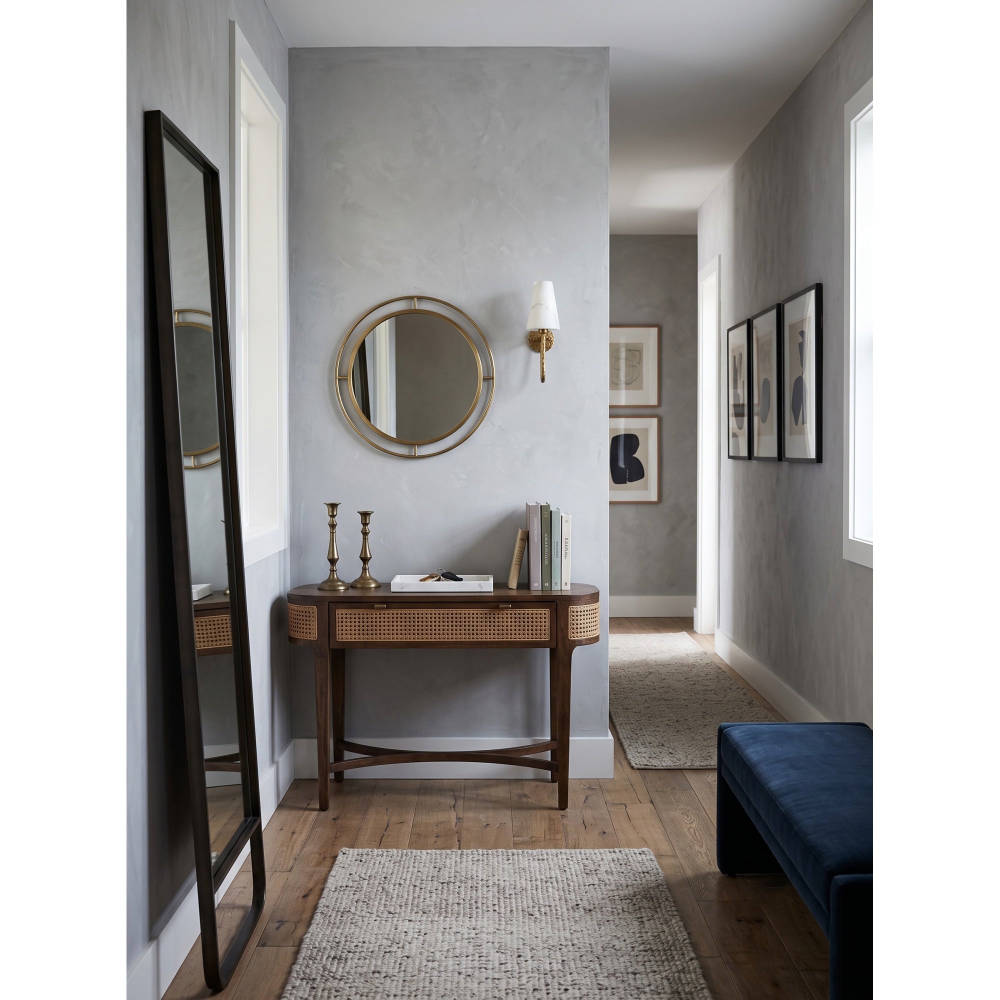 Scoop Alabaster Wall Sconce
