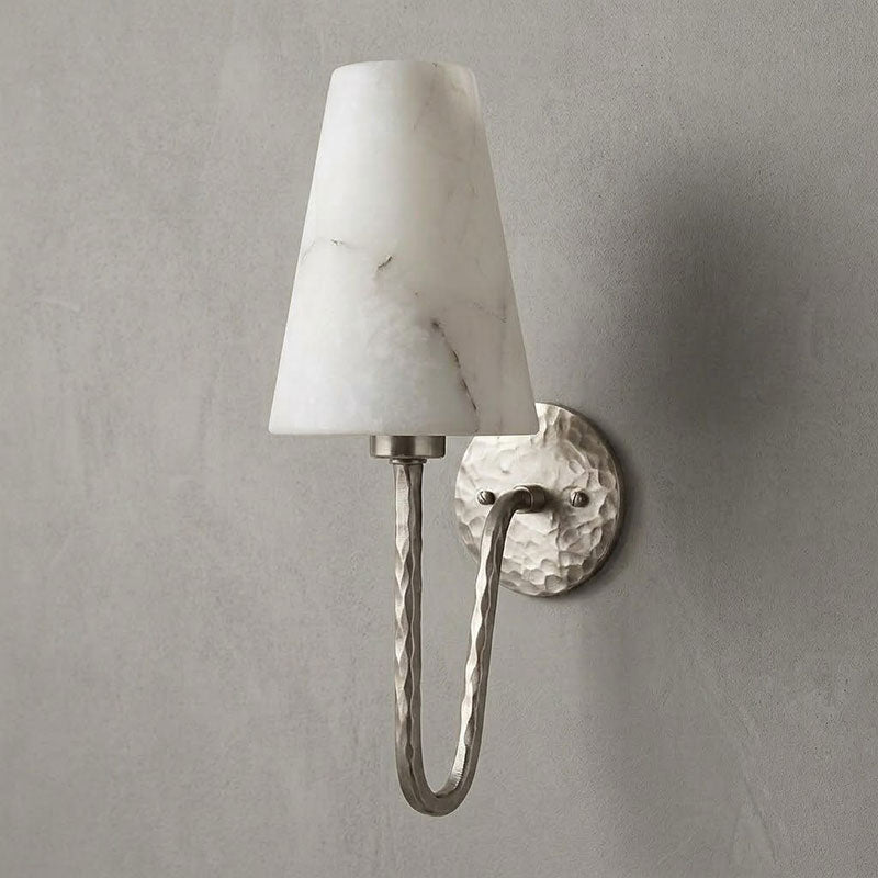 Scoop Alabaster Wall Sconce