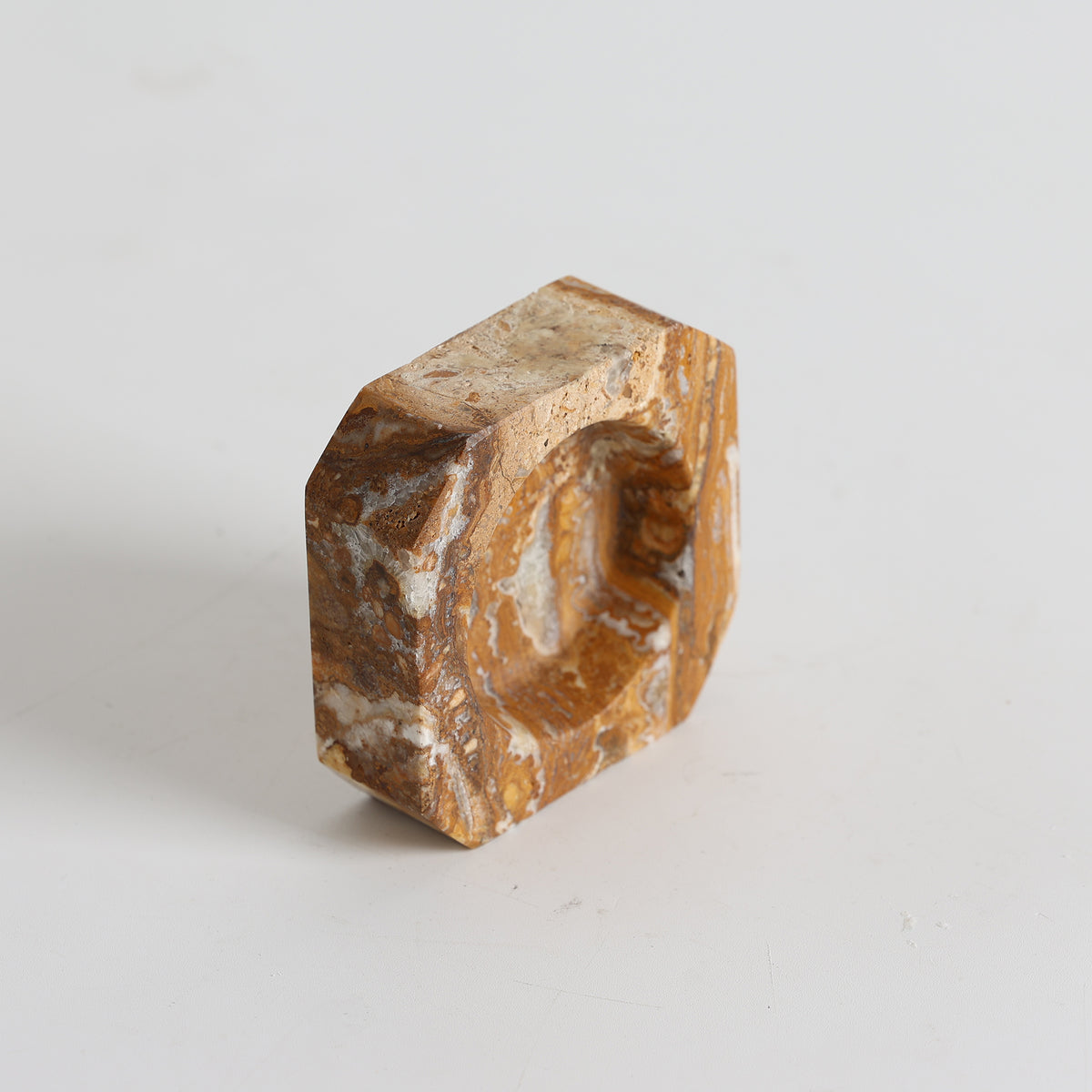 Sedona Hexagonal Marble Catchall Dish