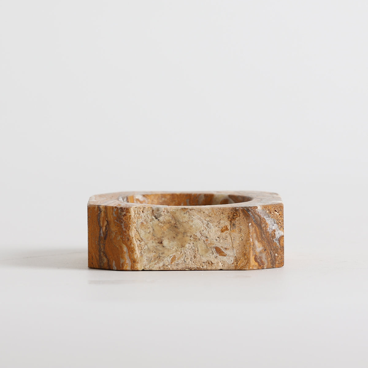 Sedona Hexagonal Marble Catchall Dish
