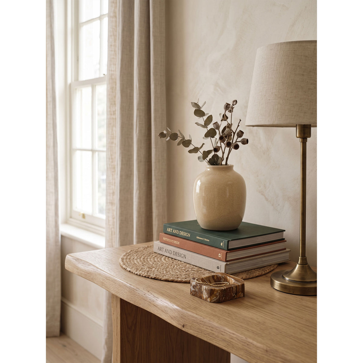 Sedona Hexagonal Marble Catchall Dish