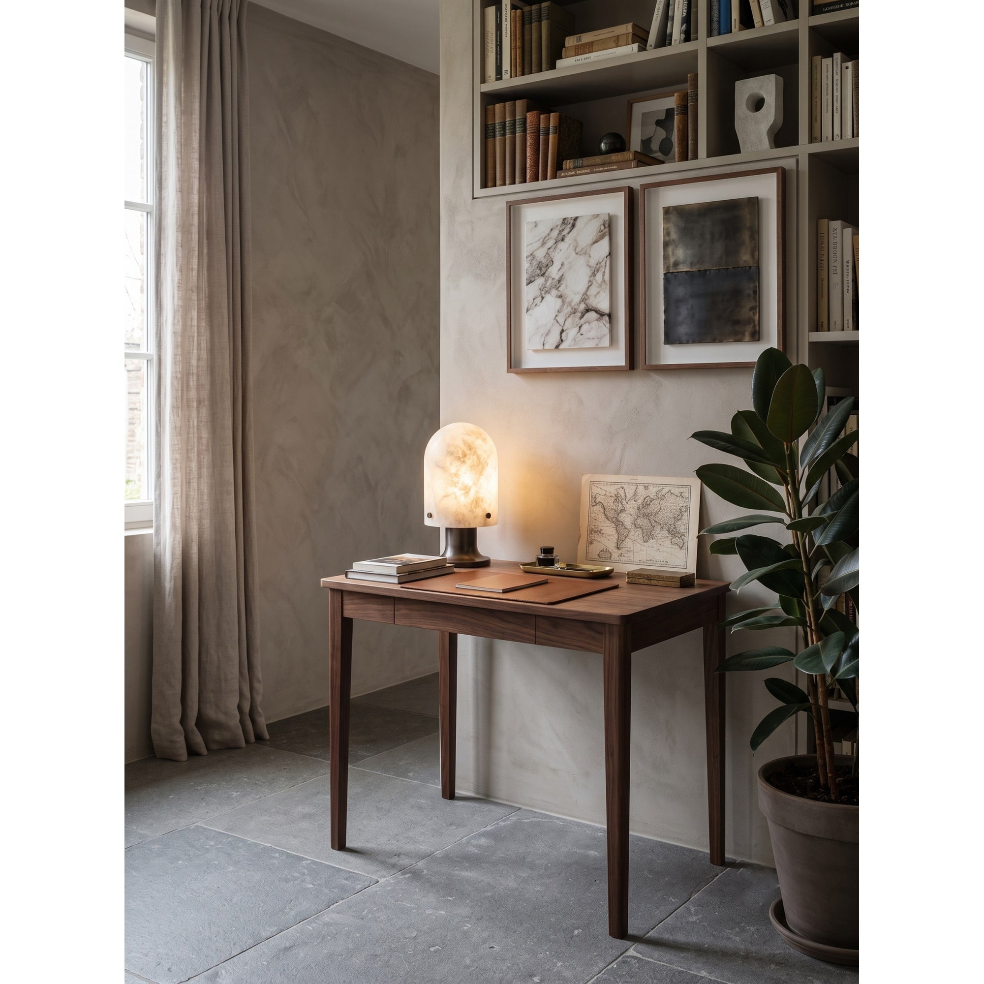 Seine Alabaster Table Lamp
