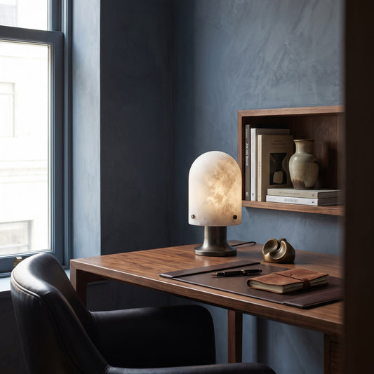 Seine Alabaster Table Lamp