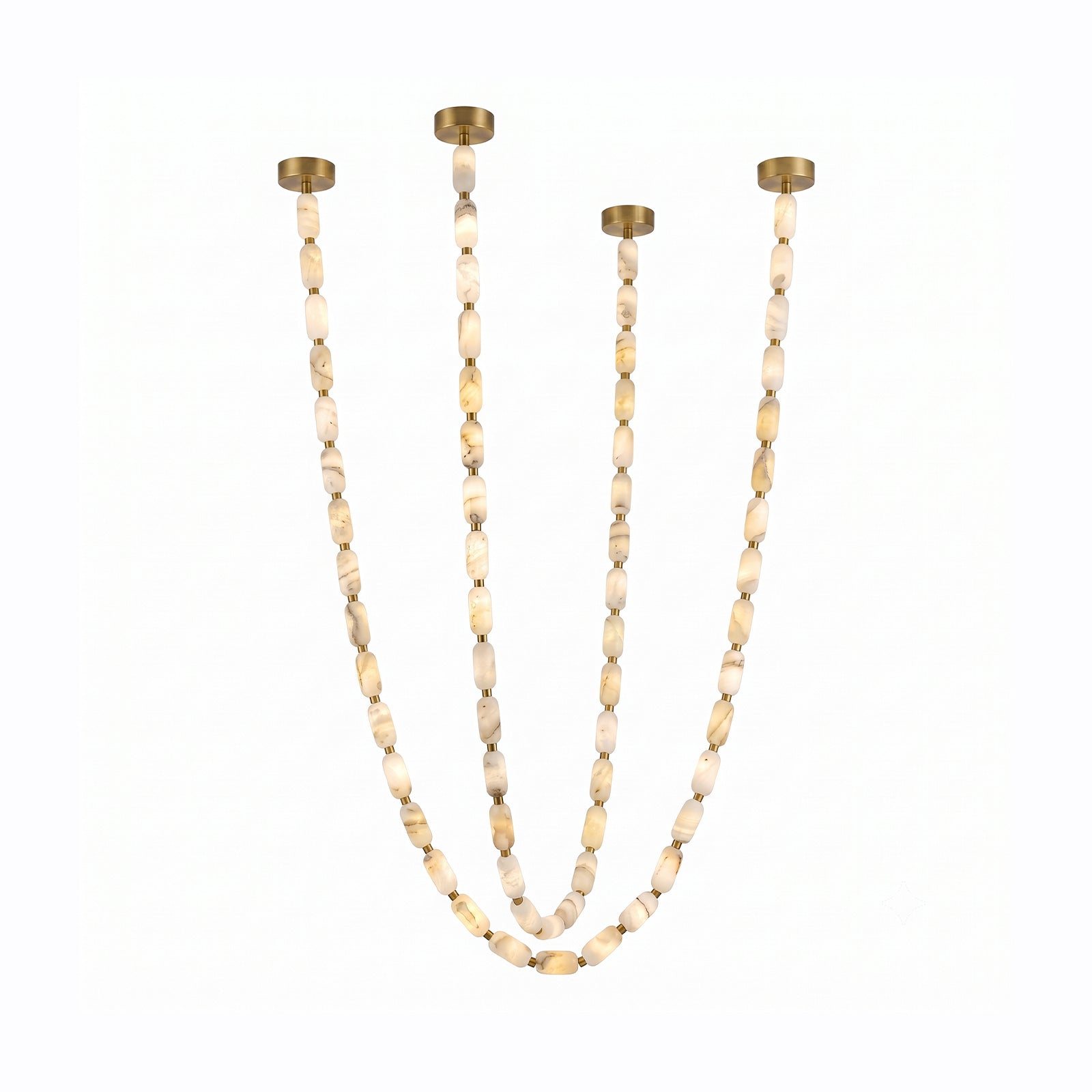 Seravelle Alabaster Chandelier