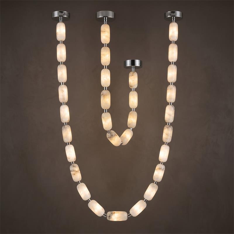 Seravelle Alabaster Chandelier
