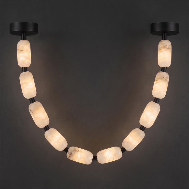 Seravelle Alabaster Chandelier