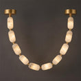Load image into Gallery viewer, Seravelle Alabaster Chandelier
