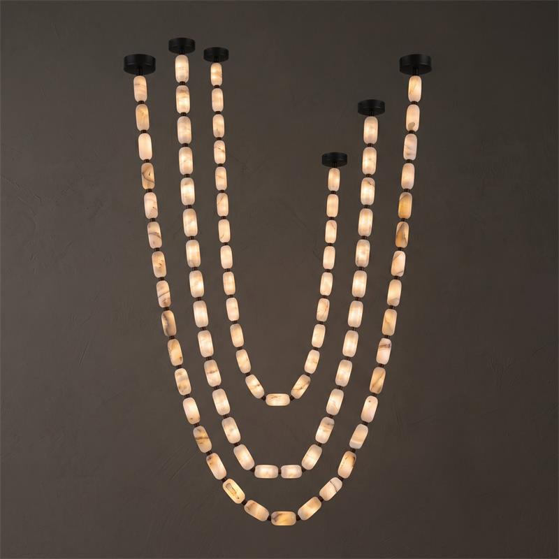 Seravelle Alabaster Chandelier