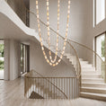 Load image into Gallery viewer, Seravelle Alabaster Chandelier
