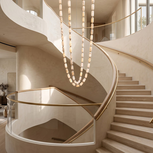 Seravelle Alabaster Chandelier
