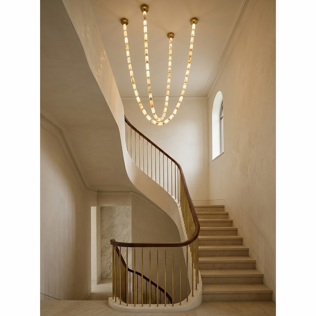 Seravelle Alabaster Chandelier