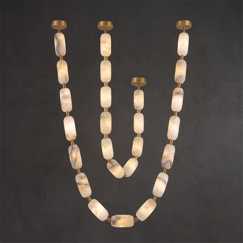 Seravelle Alabaster Chandelier