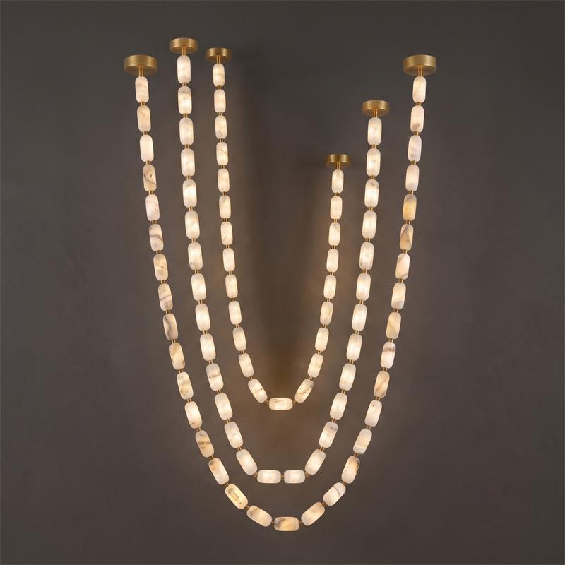 Seravelle Alabaster Chandelier