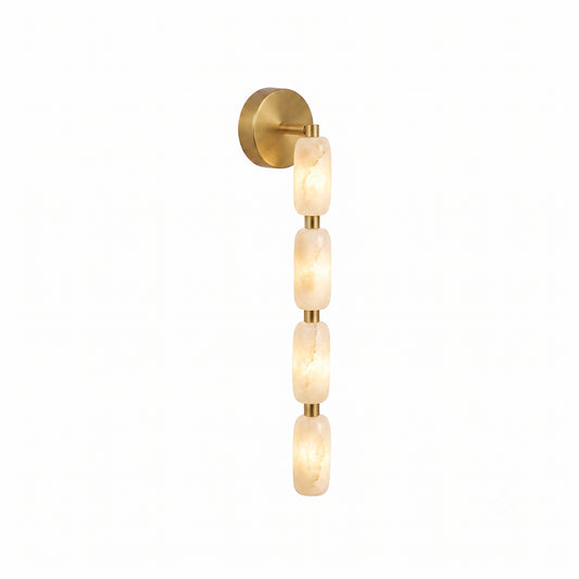 Seravelle Alabaster Wall Sconce