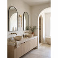 Load image into Gallery viewer, Seravelle Alabaster Wall Sconce

