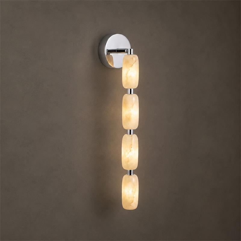 Seravelle Alabaster Wall Sconce