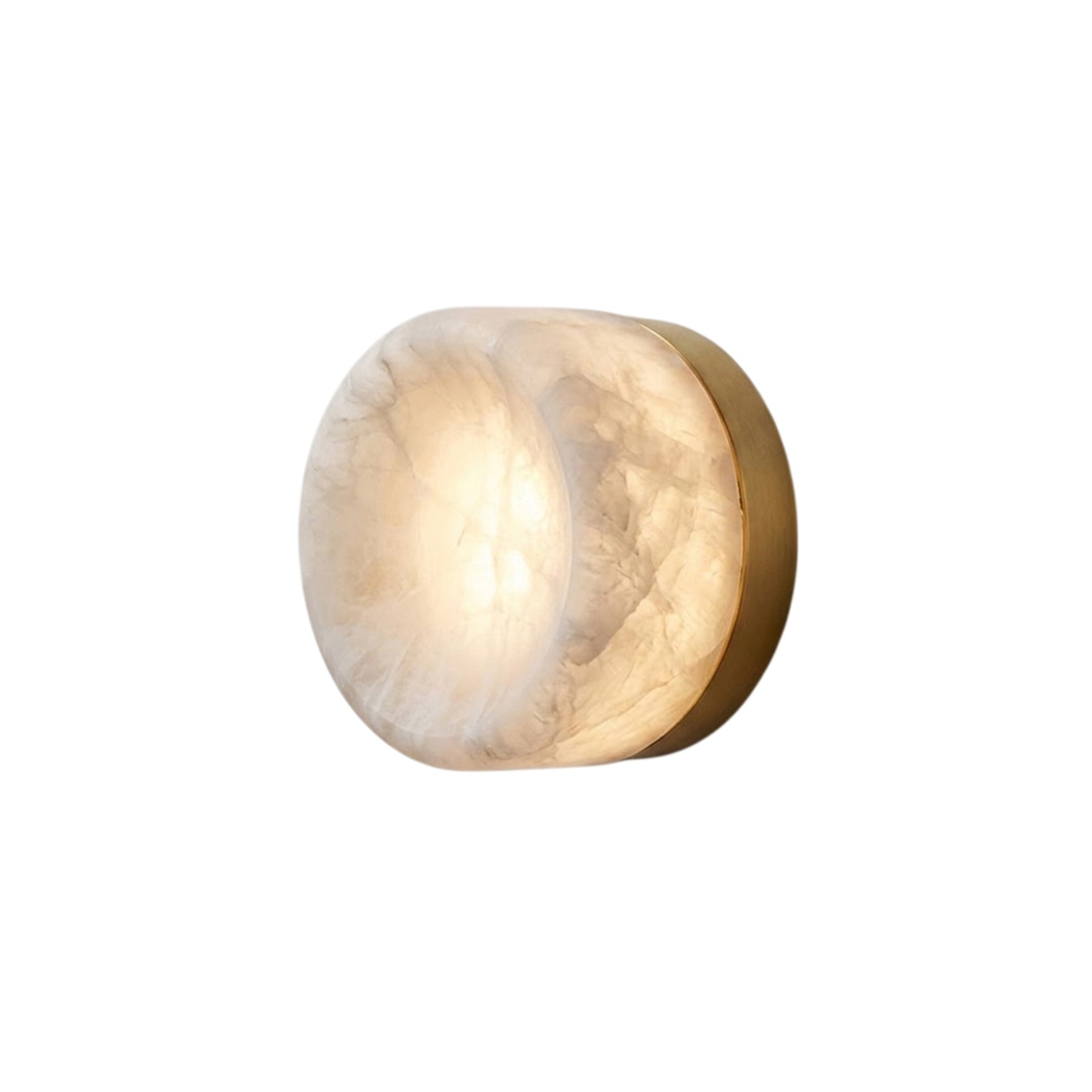 Shadow Ring Alabaster Wall Sconce