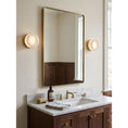 Load image into Gallery viewer, Shadow Ring Alabaster Wall Sconce
