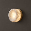 Load image into Gallery viewer, Shadow Ring Alabaster Wall Sconce

