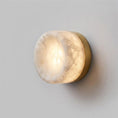 Load image into Gallery viewer, Shadow Ring Alabaster Wall Sconce
