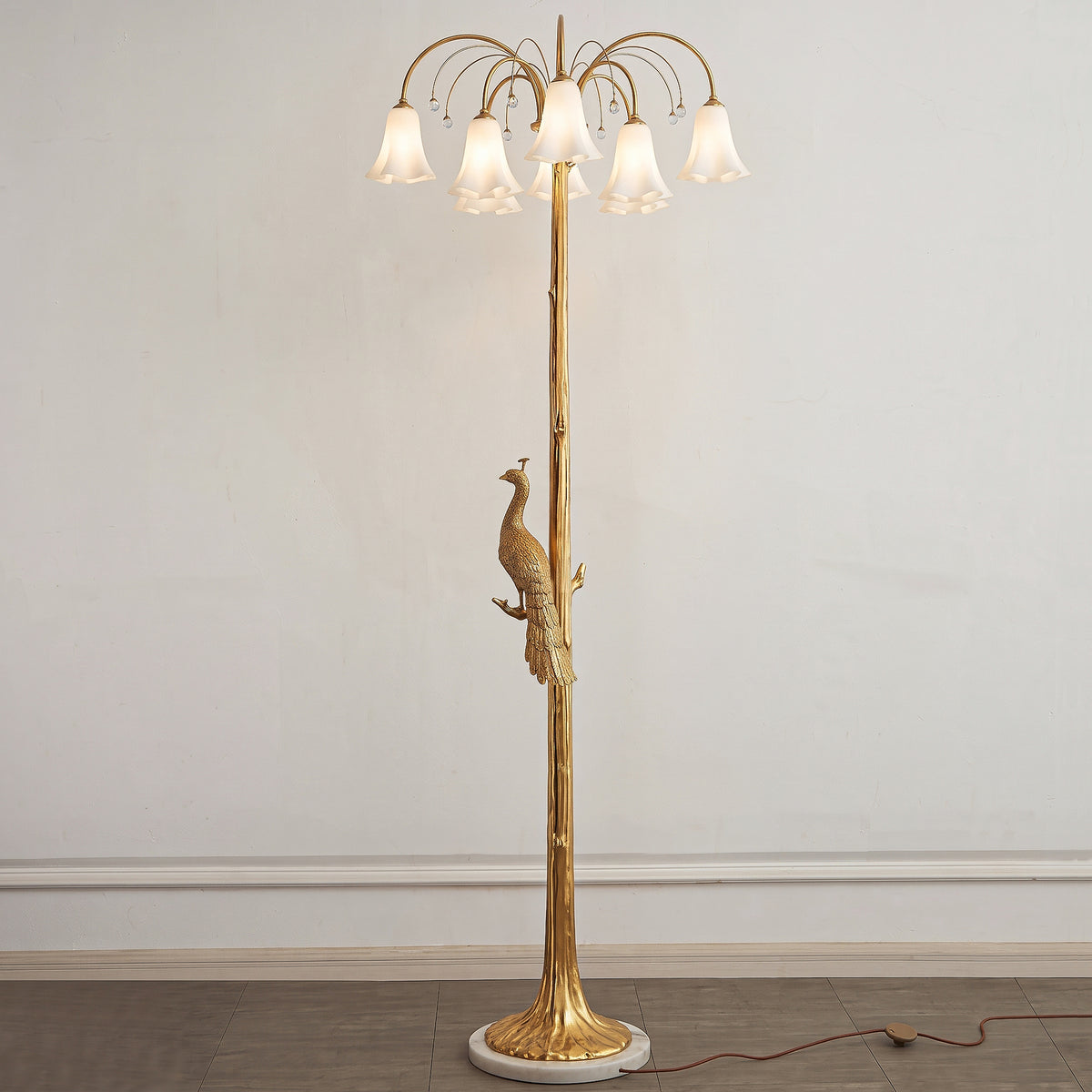 Sissinghurst Floral Floor Lamp