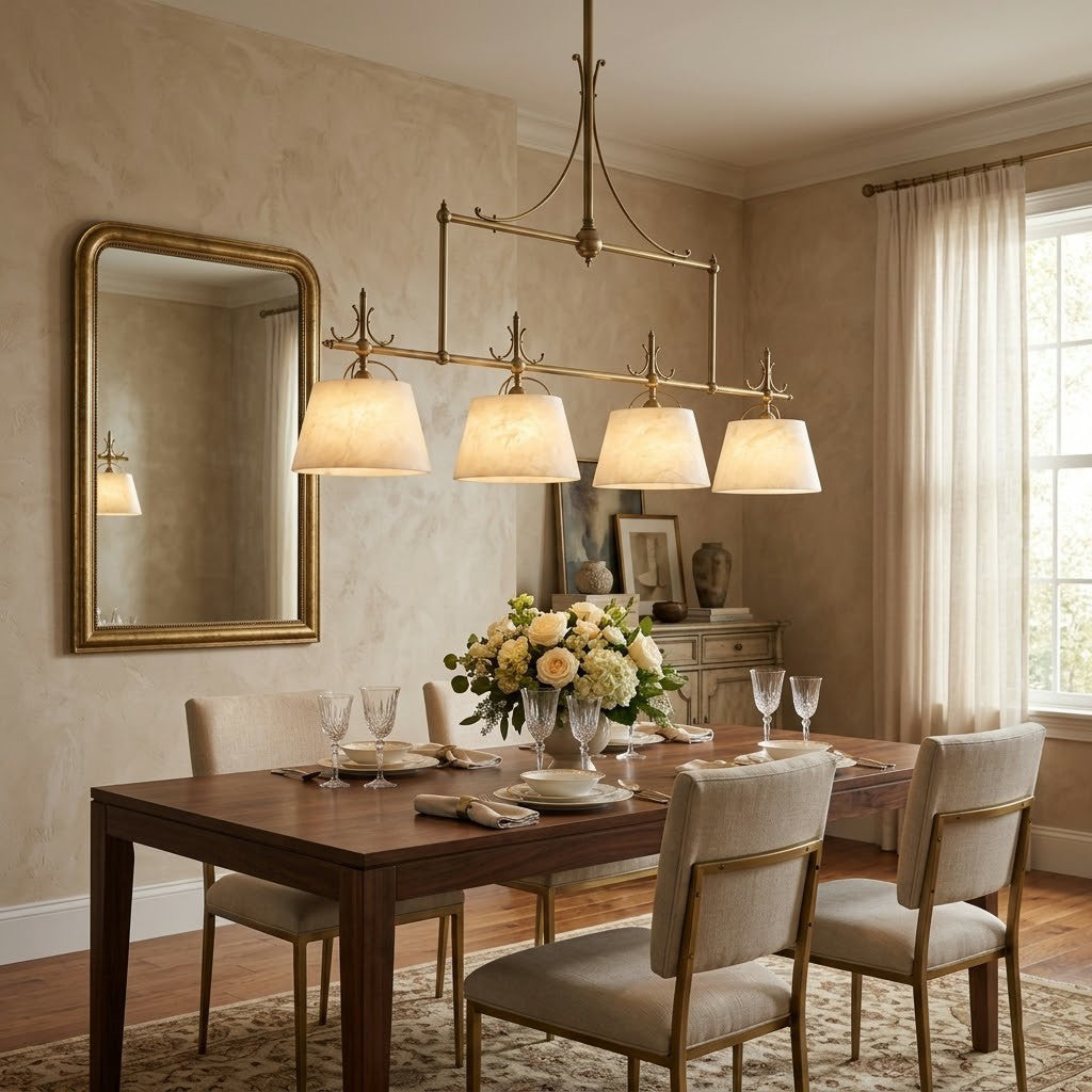 Sloane Alabaster Chandelier