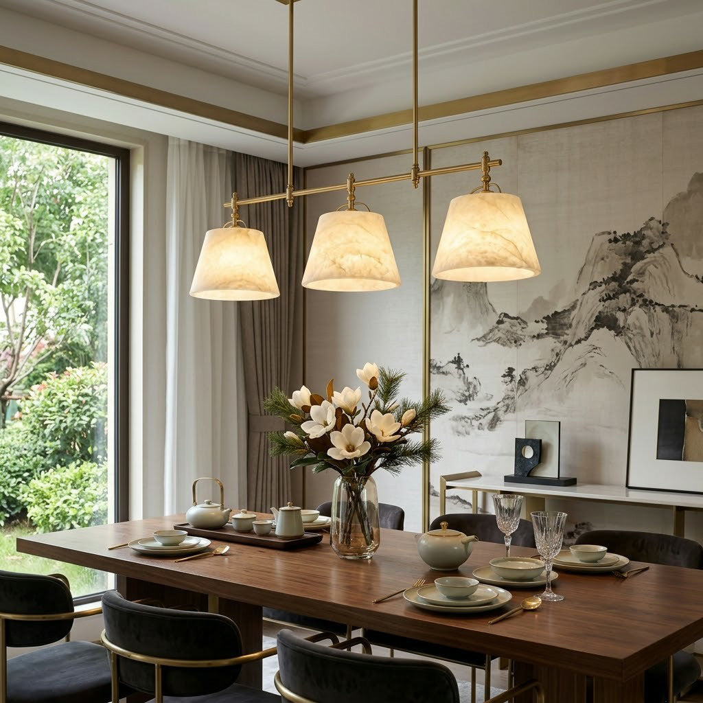 Sloane Alabaster Chandelier