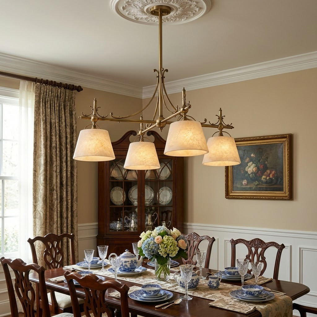 Sloane Alabaster Chandelier